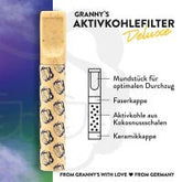 Aktivkohle Filter 6mm 50er Packung - Only Bubatz